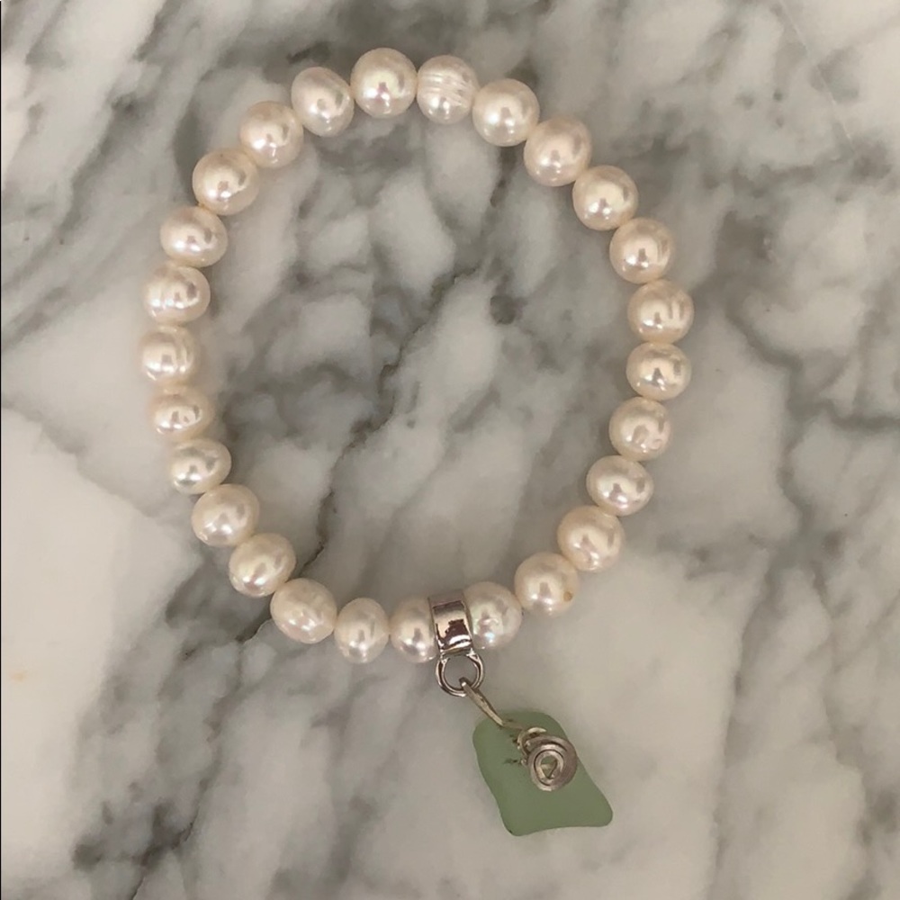 Faux Pearl Bracelet